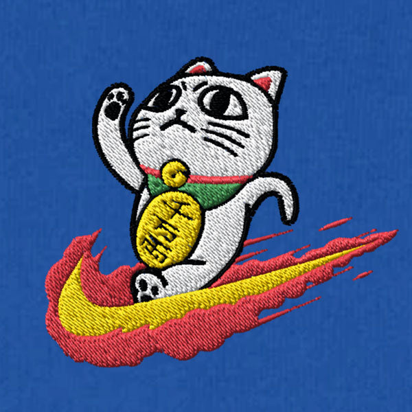 Turbo Kitty Embroidered Hoodie