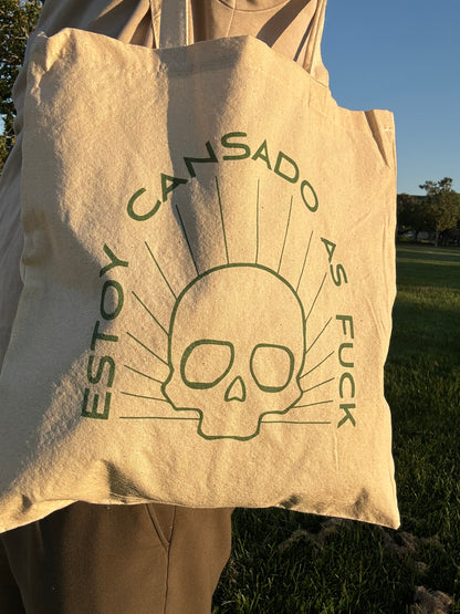 Estoy Cansado AF Tote Bag